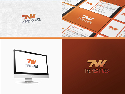 The Next Webs branding logo ui web design web 3.0