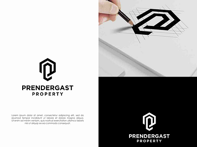 Prendergast Property branding classic designs emblem flatdesign illustration logodesign logos luxury minimalist realestate