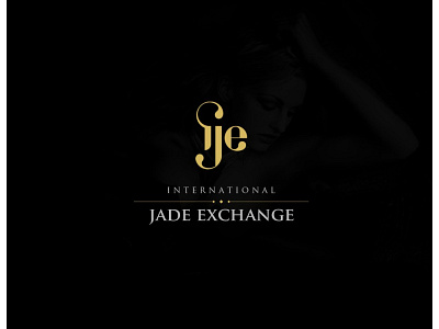 ije black branding classic gold jewellery logo logos luxury typography vintage