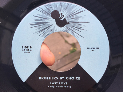 Brothers By Choice music record label design records