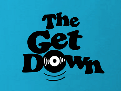 The Get Down graphic design lettering letters logo soul music