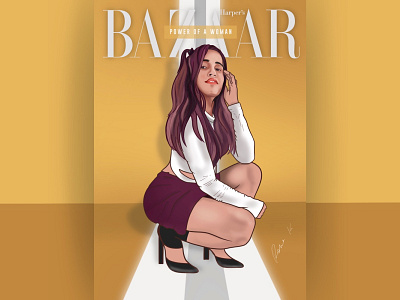 Magazine illustration cover design art dribbbble dribbble dribbble app dribbble ball dribbble best shot graphic graphic art poster challenge poster collection