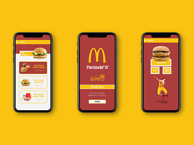 McDonalds | User Interface app design application design dribbbble dribbble dribbble app dribbble ball dribbble best shot graphic art mcdonalds ui ui ux ui design uidesign uiux user experience user interface user interface design userinterface