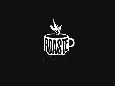 Inktober3 - Roasted Alt black brand branding design icon illustration line logo mark type typography vector