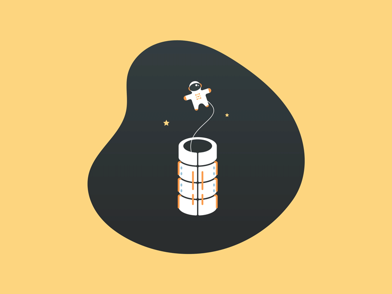 36 days of type: i astronaut brand branding illustration logo mark ship space star typography vector
