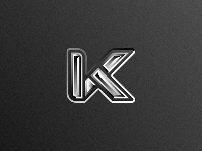 36 days of type: K ( Stupid Sexy K ) brand branding design diamond gem illustration k logo luxury mark onyx typography vector