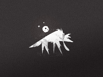 Inktober 7 - Enchanted brand branding design illustration logo mark monster tie vector werewolf wolf wolfman