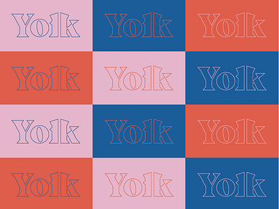 Yolk Branding Typography branding color palette logotype restaurant typography