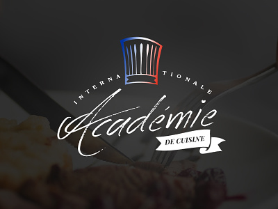 Logo Concept #1 (Académie Internationale de Cuisine) 99designs concet contest job