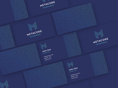 Metacore Technologies Business Cards