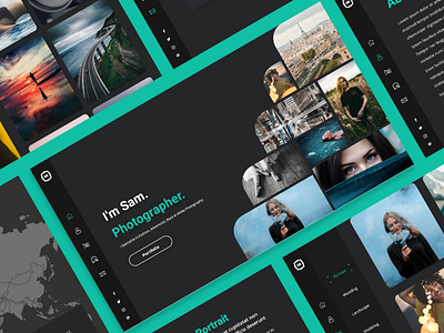 Photography Portfolio UI/UX Design