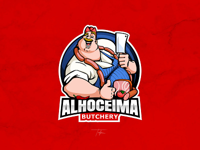 Butchery | Mascot Design adobe illustrator branding character design design illustration logo mascot vector