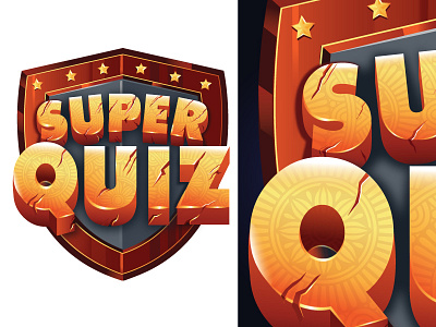 Super Quiz logo animation branding cute design gif graphic design graphics illustration logo motion graphics ui vector