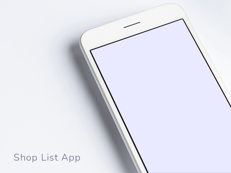 Shop List App