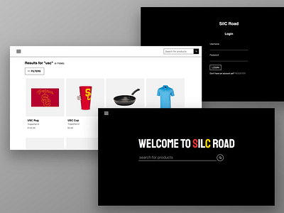 SilC Road ecommerce shopping student student project usc