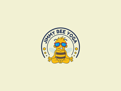 Jimmy Bee Yoga-Yoga club mascot