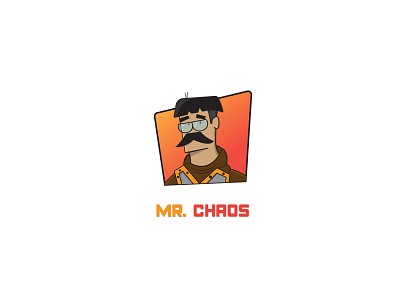 Mr. Chaos branding design digital illustration illustrator mascot sketch vector