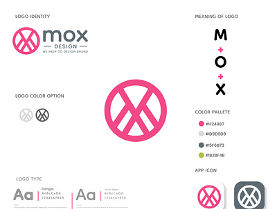 mox design icon logo