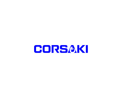 Corsaki design logo vector