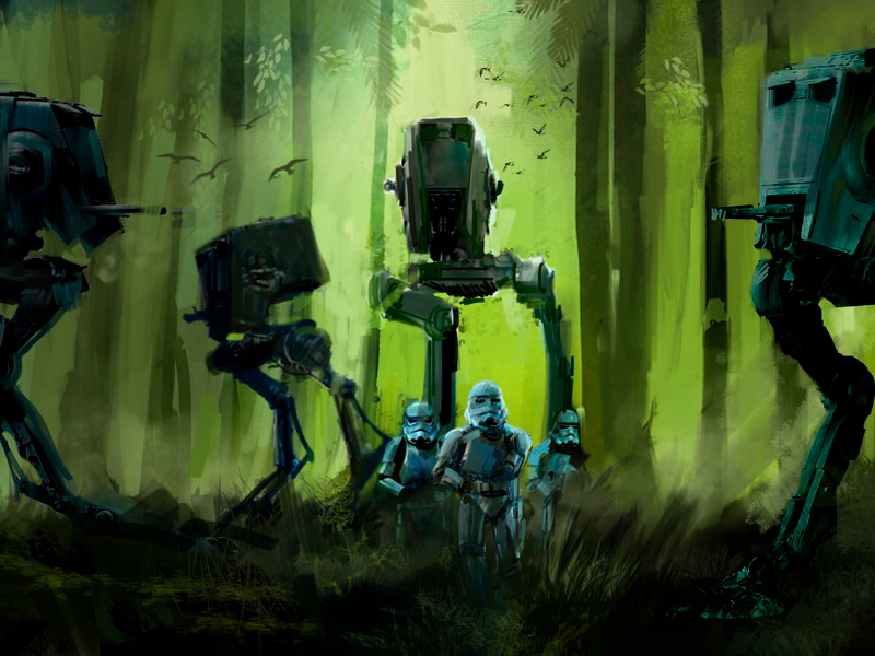 Imperial Walkers by aleksandar stankovic on Dribbble