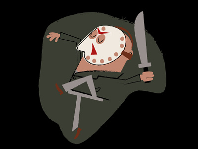 Jason Voorhees 50s fridaythe13th halloween halloweendesign jasonvoorhees