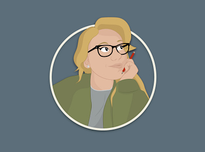 New Icon grapic icon illustration illustration design selfportrait