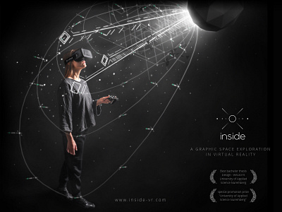 Inside - VR Experience 3d bachelorthesis design exhibition experience graphic design interaction design interface design photography silence virtual reality vr