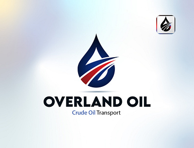 CRUDE OIL Transportation Company Logo. brand branding crude crude oil drop energy liquid logo logo design oil oil transportation petrolium vector
