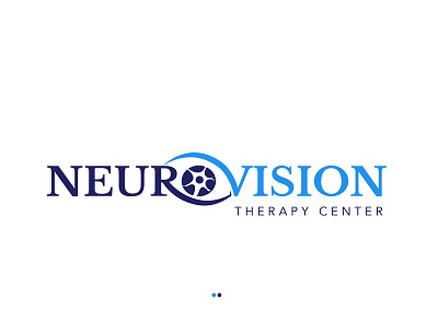NEURO VISION LOGO branding eye care eye care therapy center eye health care health logo medical neuro neurological vision disorders neurovision vision vision care vision disorder