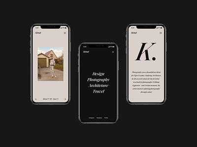 Metal Magazine | Mobile versions design interaction interface typography ui ux web website