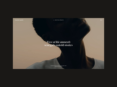 Charlotte Lapalus Website | An Article Page animation article motion scroll typography ui ux video web website