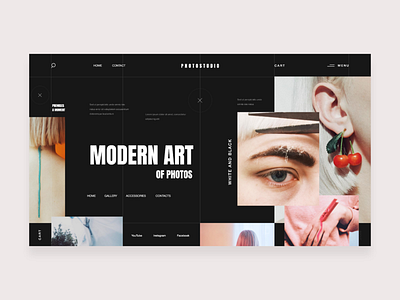 Modern art of photos | Template