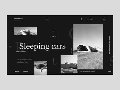 Sleeping cars | Photos | Website template