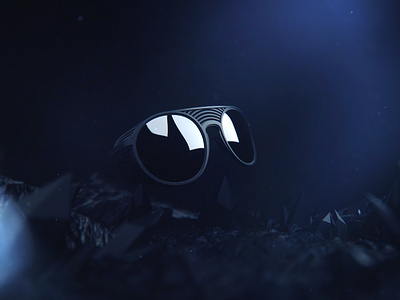 Parasite Eyewear 3d brand cgi cinema4d cinematic dark mode eyewear glasses motion design octane render product design