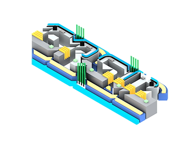 ERSOL GeoLinMin (isometric SE 2014-0303) 3d bold colorful geometric illustration isometric lettering typography © shockjoy