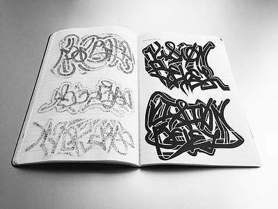 Vision Bevel • (14-M25) 2014-0707 hand drawn hand lettering ink lettering marker sketch sketch photo typography vision bevel vsco © shockjoy