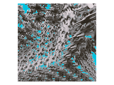 Swarm Distribute (study 2015-1017) b3d blender digital geometry keyshot rendering © shockjoy