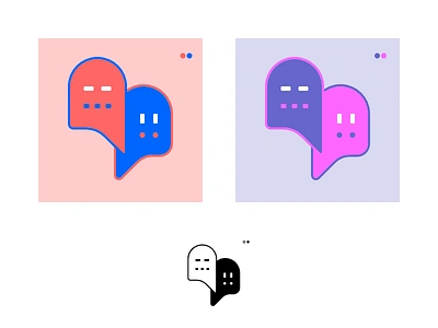 GHOTXT app ghost logo ui vector © shockjoy