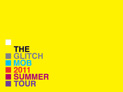 The Glitch Mob - live visuals concept colorful conceptual gif glitch live visuals minimal © shockjoy