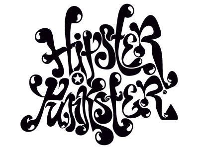 HIPSTER PUNKSTER™ - Logo (lettering version)