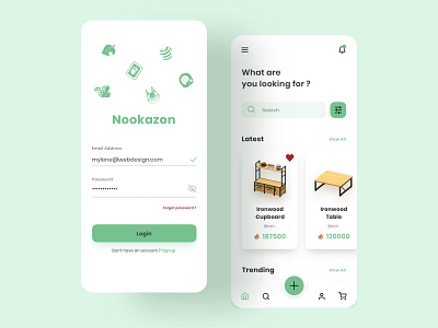 Nookazon Concept App