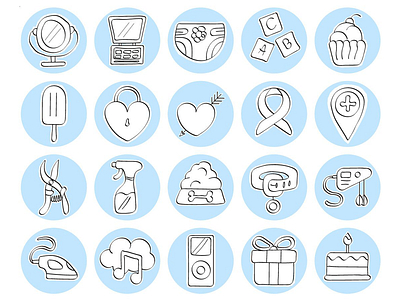 20 Instagram Highlight Icons