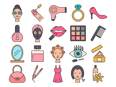 Beauty Vector Free Icons