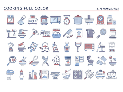 50 Cooking Icons