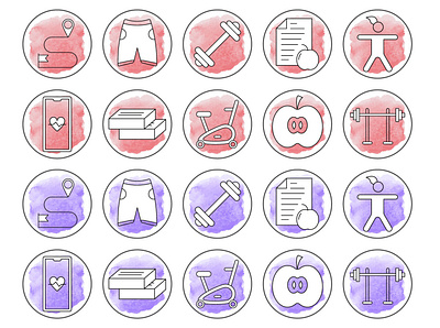 10 Free Sport Instagram Story Highlight Icons free freebie graphics icons vector