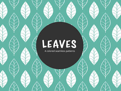 Leaves Vector Free Seamless Pattern