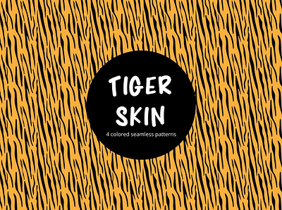 Tiger Skin Vector Free Seamless Pattern free freebie graphics pattern typography vector
