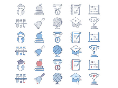 10 Free Education Icon education free freebie graphics icons typography vector