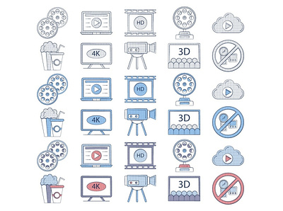 Free Movie Icon free freebie graphics icons movie typography vector