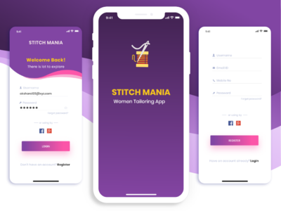 Stitch Mania IOS design icon illustration logo typography ui ux